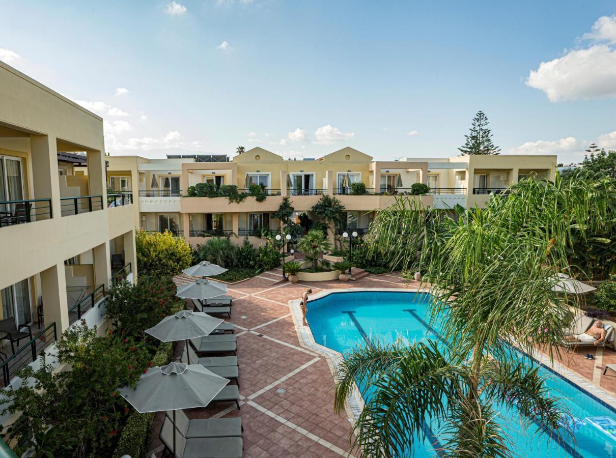Helios Apartments Kato Daratso Bagian luar foto