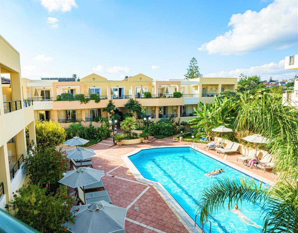 Helios Apartments Kato Daratso Bagian luar foto