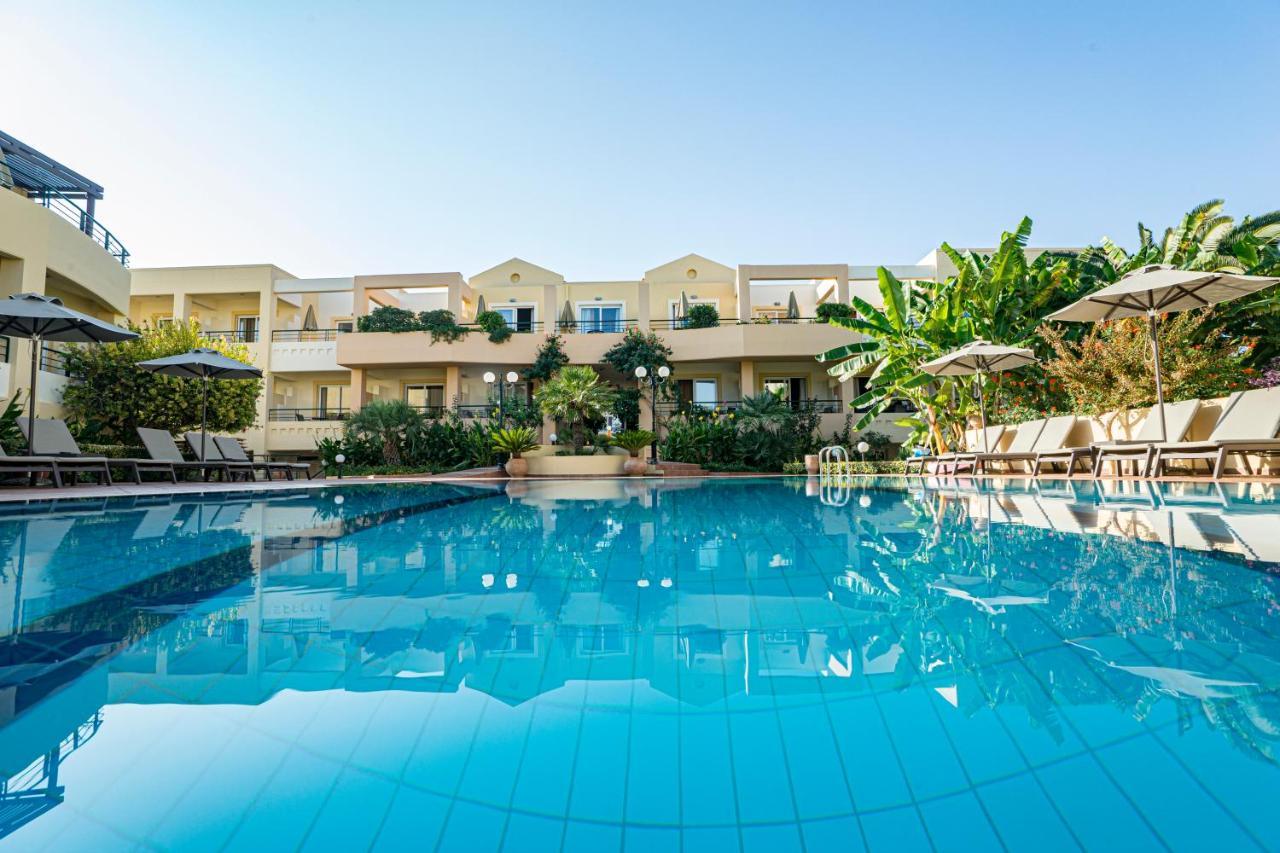 Helios Apartments Kato Daratso Bagian luar foto